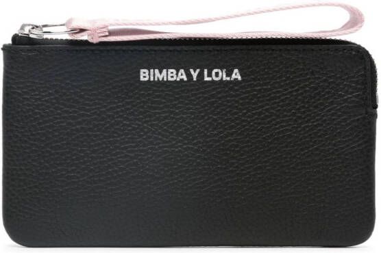 Bimba y Lola Leren portemonnee Zwart