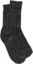Birkenstock Sokken met logopatch Zwart - Thumbnail 1