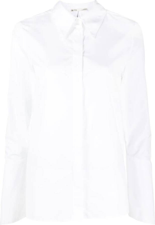 BITE Studios Button-up blouse Wit