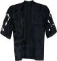 Biyan Uitgesneden blouse Blauw - Thumbnail 1