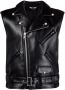 Black Comme Des Garçons Mouwloos bikerjack Zwart - Thumbnail 1