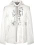 Black Comme Des Garçons Jack met tekst Beige - Thumbnail 1