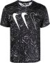 Black Comme Des Garçons T-shirt met logoprint Zwart - Thumbnail 1