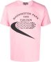 Black Comme Des Garçons x Nike T-shirt met print Roze - Thumbnail 1