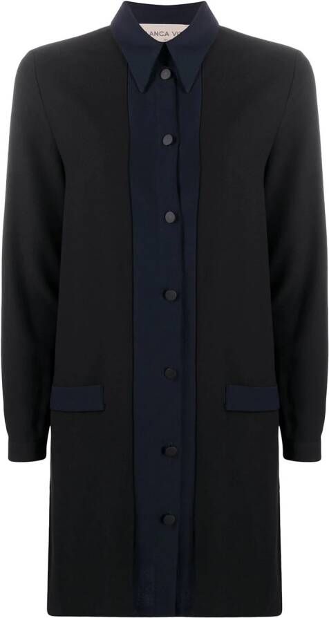 Blanca Vita Blousejurk Zwart