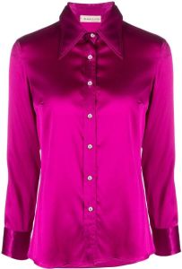 Blanca Vita Button-up blouse Roze