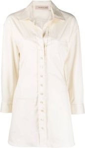 Blanca Vita Catalpa cotton shirtdress Beige
