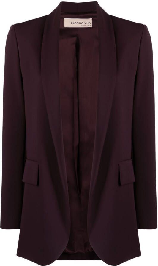 Blanca Vita Oversized blazer Rood
