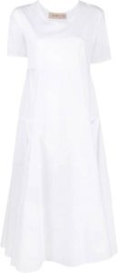 Blanca Vita Gelaagde jurk Wit