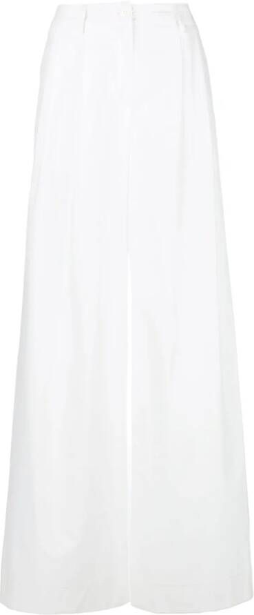 Blanca Vita high waist broek Wit