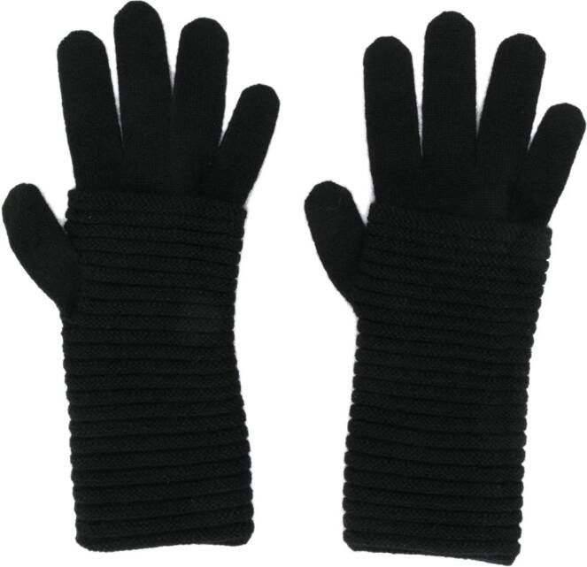 Blanca Vita Kasjmier handschoenen Zwart