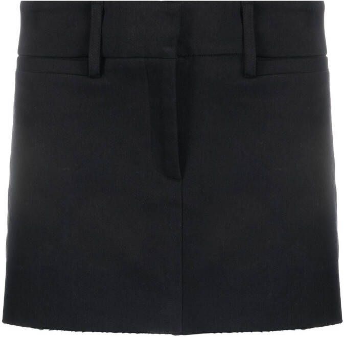 Blanca Vita Katoenen mini-rok Zwart