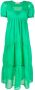 Blanca Vita Midi-jurk met korte mouwen Groen - Thumbnail 1