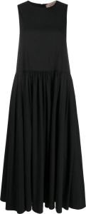 Blanca Vita Mouwloze midi-jurk Zwart