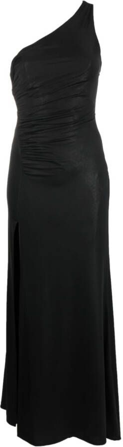 Blanca Vita Asymmetrische jurk Zwart