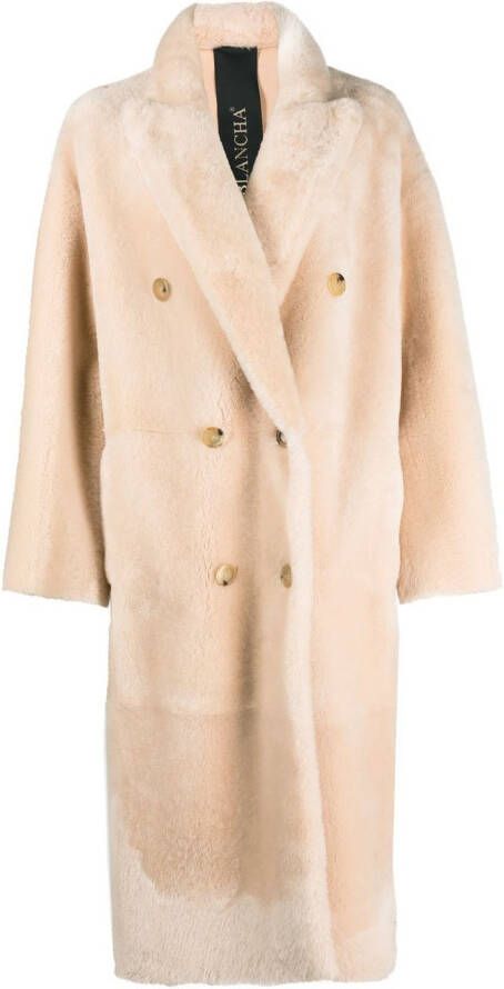 Blancha Lammy coat Beige