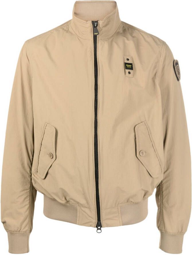 Blauer Jack met rits Groen