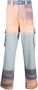 BLUE SKY INN Broek met abstracte print Blauw - Thumbnail 1