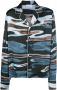 BLUE SKY INN Overhemd met abstracte print Blauw - Thumbnail 1
