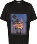 BLUE SKY INN T-shirt met grafische print Zwart - Thumbnail 1