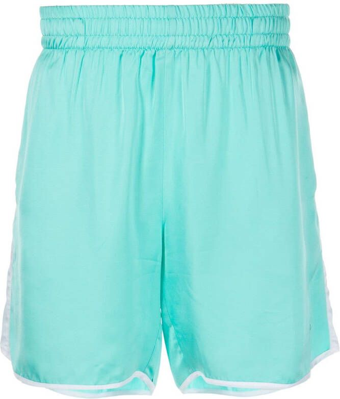 BLUE SKY INN Elastische shorts Blauw
