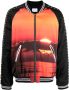 BLUE SKY INN Bomberjack met print Zwart - Thumbnail 1