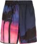 BLUE SKY INN Bermuda shorts met elastische taille Blauw - Thumbnail 1