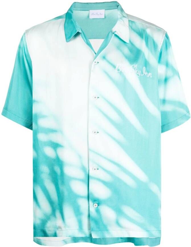 BLUE SKY INN Overhemd met grafische print Blauw