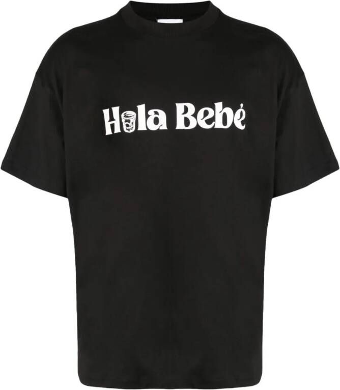 BLUE SKY INN T-shirt van biologisch katoen Zwart