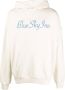 BLUE SKY INN Hoodie met geborduurd logo Beige - Thumbnail 1