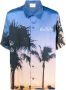 BLUE SKY INN Overhemd met grafische print Blauw - Thumbnail 1