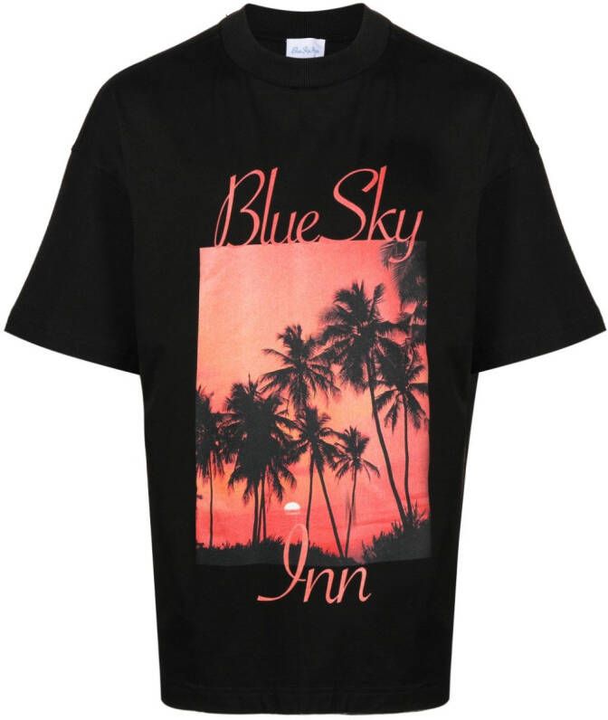 BLUE SKY INN T-shirt met print Zwart