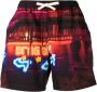 BLUE SKY INN Shorts met grafische print Rood - Thumbnail 1