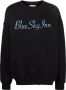 BLUE SKY INN Sweater met geborduurd logo Zwart - Thumbnail 1