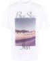 BLUE SKY INN T shirt met fotoprint heren katoen XL Wit - Thumbnail 1