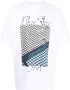 BLUE SKY INN T-shirt met logoprint Wit - Thumbnail 1