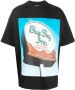 BLUE SKY INN T-shirt met logoprint Zwart - Thumbnail 1