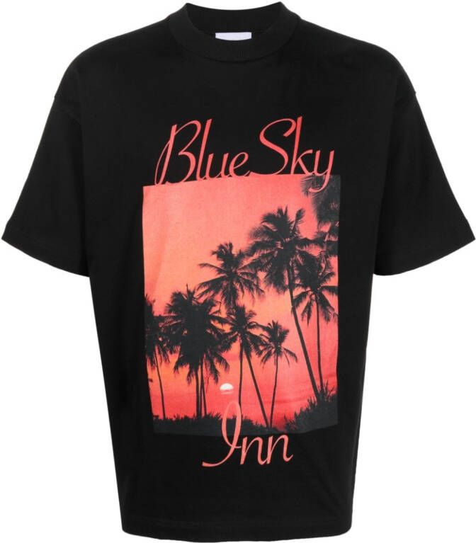 BLUE SKY INN T-shirt met print Zwart