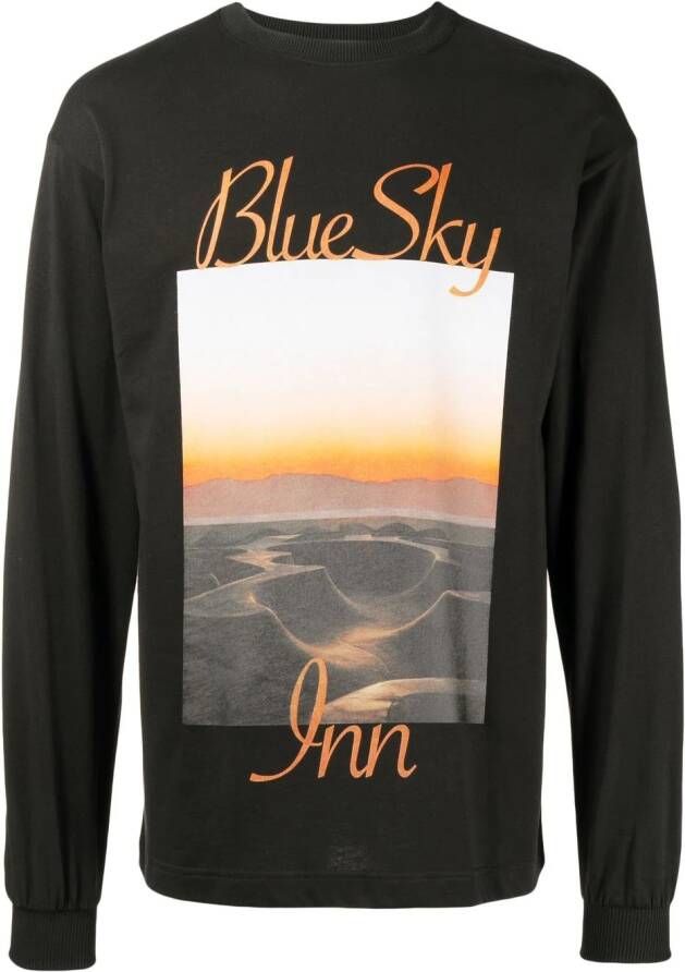 BLUE SKY INN T-shirt met print Zwart