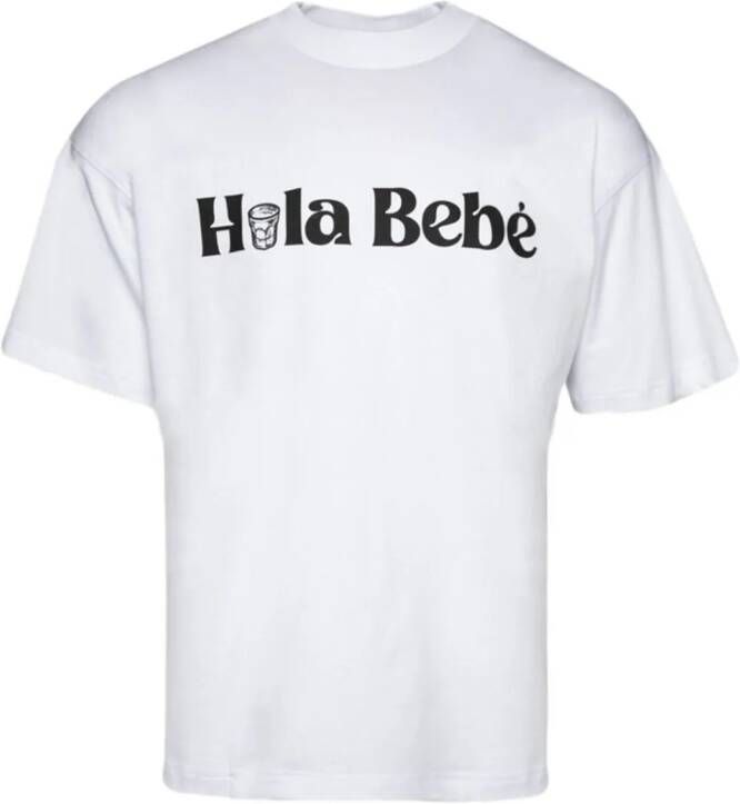 BLUE SKY INN T-shirt van biologisch katoen Wit