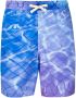 BLUE SKY INN Zwembroek met print Blauw - Thumbnail 1