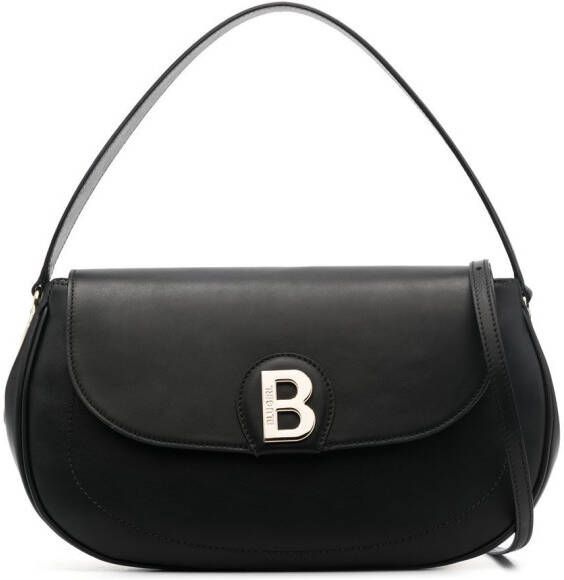 Blugirl Schoudertas met logo Zwart