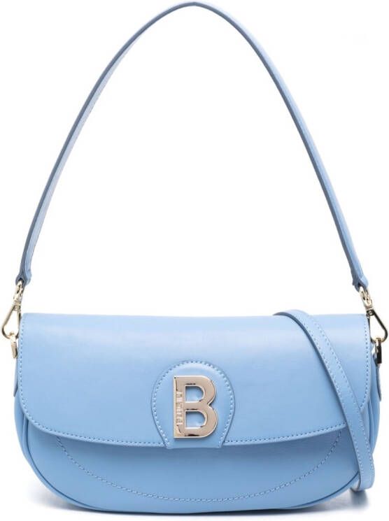 Blugirl Schoudertas met logoplakkaat Blauw