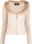 Blumarine Gebreid vest Bruin - Thumbnail 1