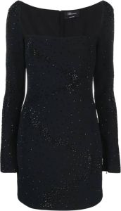 Blumarine Gebreide mini-jurk Zwart