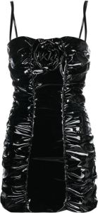 Blumarine Glanzende jurk Zwart