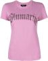 Blumarine T-shirt met ronde hals Roze - Thumbnail 1