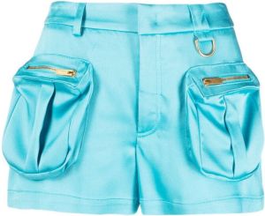 Blumarine Cargo shorts Blauw