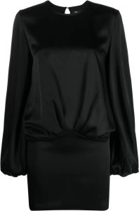 Blumarine Mini-jurk met blouse Zwart