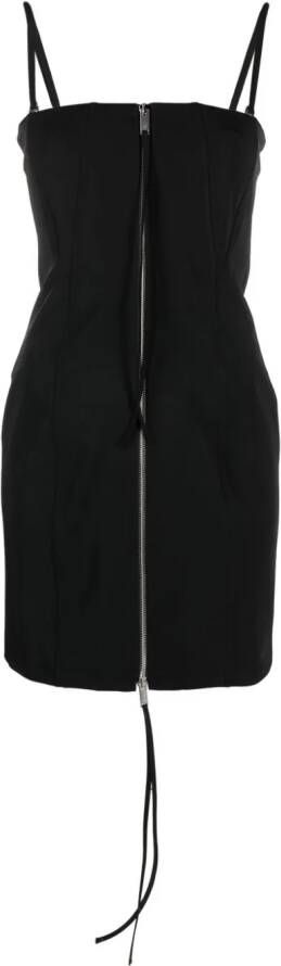 Blumarine Mouwloze mini-jurk Zwart
